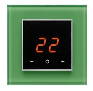 Изображение товара Терморегулятор сенсорный Aura Technology Orto CN582 1164 Green Luminous