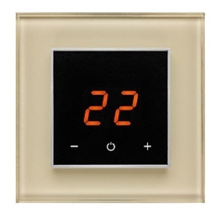 Изображение товара Электронно-сенсорный терморегулятор Aura Technology Orto CN589 1015 Beige Light