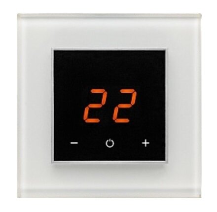 Изображение товара Терморегулятор сенсорный Aura Technology Orto CN591 9003 White Pure Изображение товара Терморегулятор сенсорный Aura Technology Orto CN591 9003 White Pure