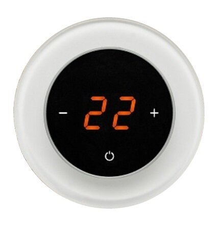 Изображение товара Терморегулятор Aura Technology Ronda CN592 9003 White Pure - сенсорный contrôle Изображение товара Терморегулятор Aura Technology Ronda CN592 9003 White Pure - сенсорный contrôle