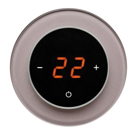 Изображение товара Электронно-сенсорный терморегулятор Aura Technology Ronda CN622 Taupe Metal