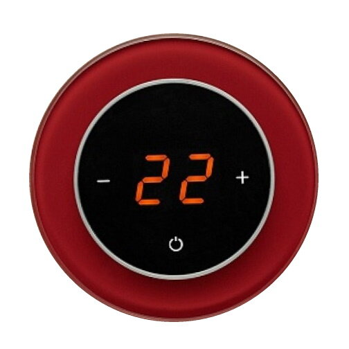 Изображение товара Сенсорный терморегулятор Aura Technology Ronda CN633 3004 Red Dark