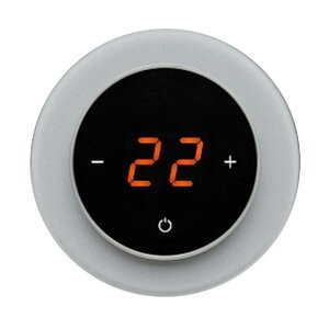 Изображение товара Электронно-сенсорный терморегулятор Aura Technology Ronda CN641 Grey Metal