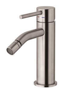 Изображение товара Смеситель Paffoni Light LIG135ST для биде, с донным клапаном 1 1/4, цвет сталь