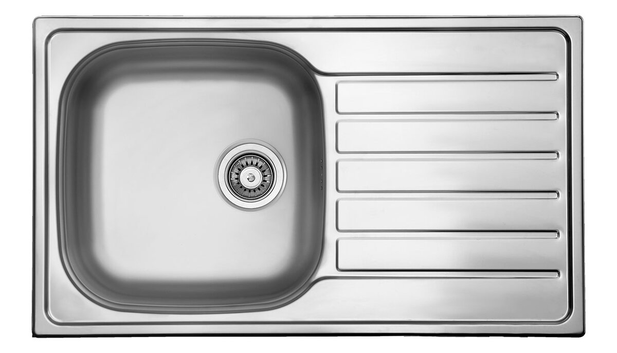 Изображение товара Кухонная мойка TopZero Hypnos HYP860.500.GT8K из нержавеющей стали 86х50 см