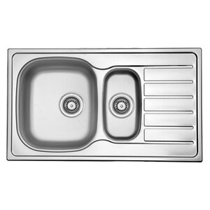 Изображение товара Кухонная мойка TopZero Hypnos HYP860.500.15GT8K, хром