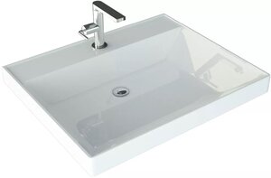 Изображение товара Раковина Andrea Corolina, 60 см, белая, 4680028070399