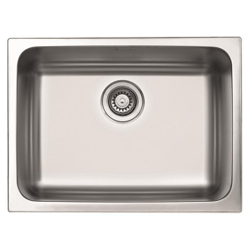 Изображение товара Кухонная мойка TopZero Lotus LTP610. 457. GT8K - хром, 61x45, 7x20, 3 см