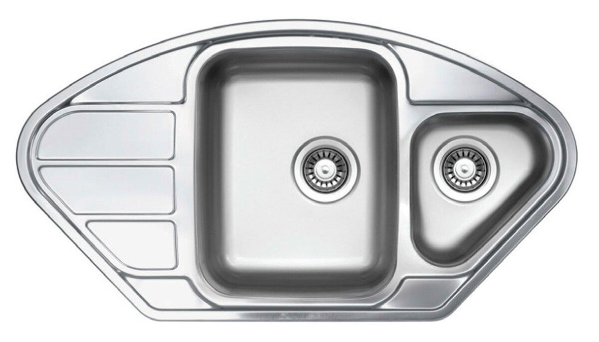 Изображение товара Кухонная мойка TopZero Lotus LTP945.510.15.GT8K асимметричная