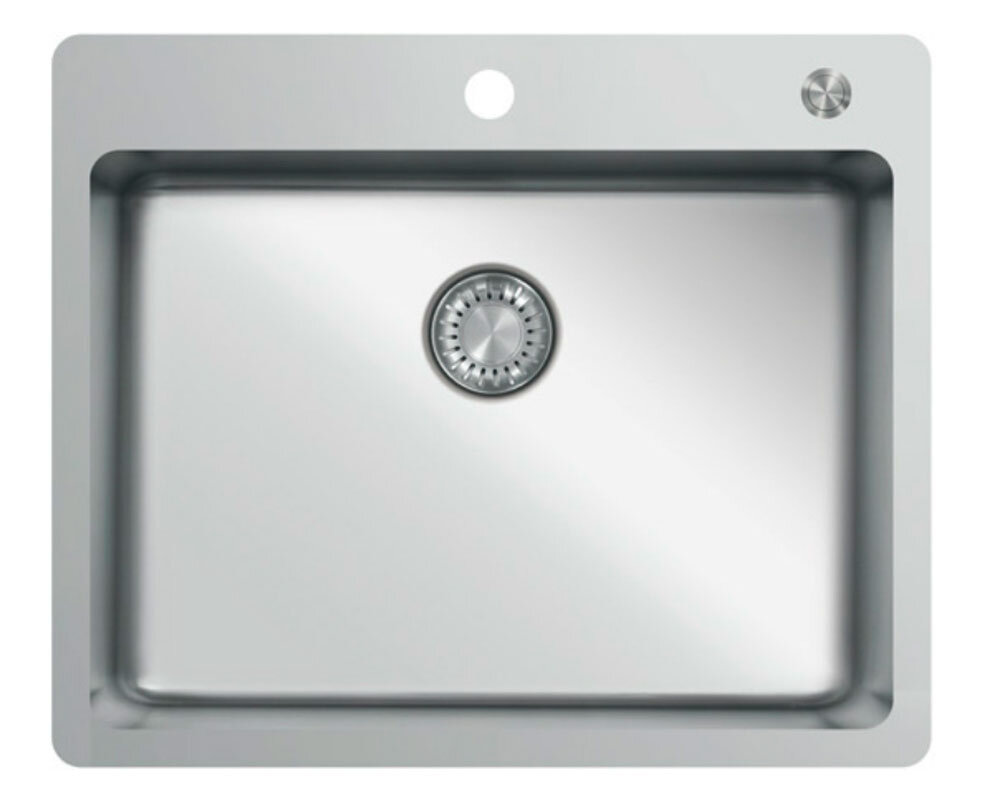 Изображение товара Кухонная мойка TopZero Micro ME600.500.GT10K 60х50 см из нержавеющей стали