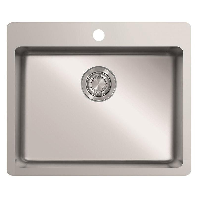 Изображение товара Кухонная мойка TopZero Micro ME600.500.GT10K 60х50 см из нержавеющей стали
