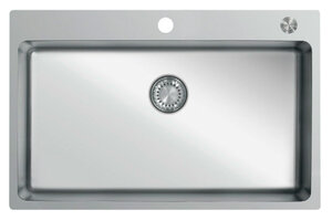 Изображение товара Кухонная мойка TopZero Micro ME790.500.GT10K 79х50 см из нержавеющей стали