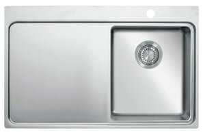 Изображение товара Кухонная мойка TopZero Micro 78х51 см из нержавеющей стали, Турция