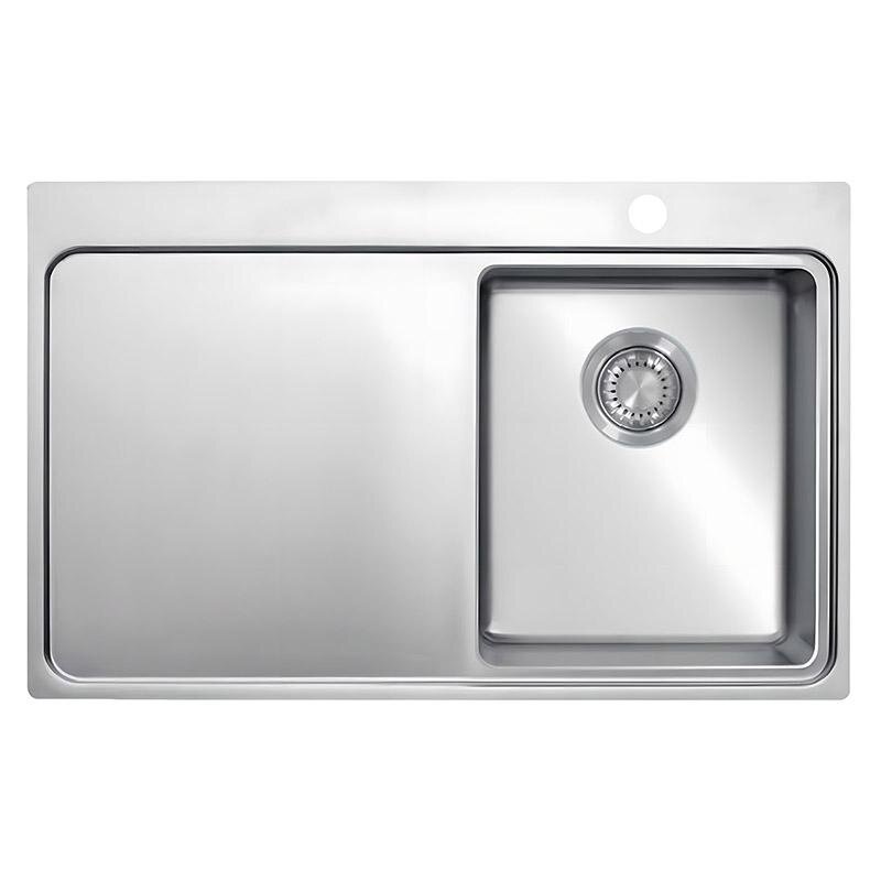 Изображение товара Кухонная мойка TopZero Micro 78х51 см из нержавеющей стали, Турция