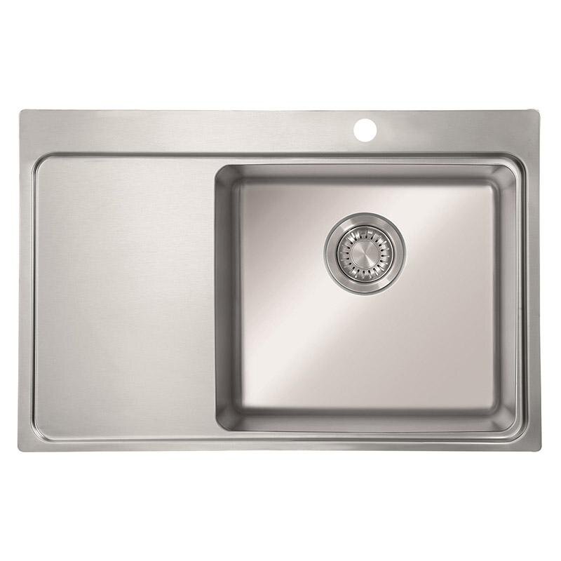 Изображение товара Кухонная мойка TopZero Micro 78х51 см из нержавеющей стали с гарантией 5 лет
