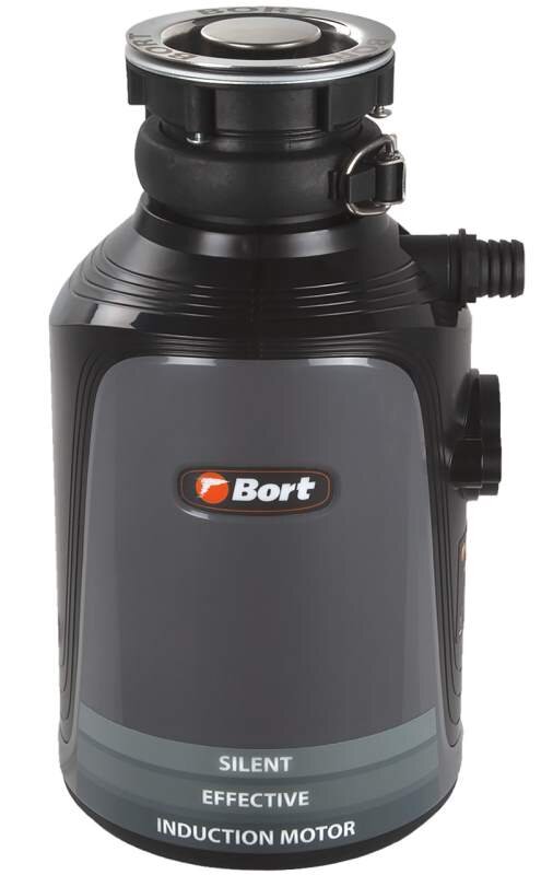 Изображение товара Измельчитель пищевых отходов Bort Alligator 93410754 тихий мощный и надежный