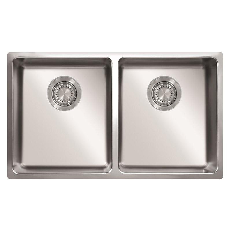 Изображение товара Кухонная мойка TopZero Micro MU340.50.50.GT10K 74х44 см из нержавеющей стали