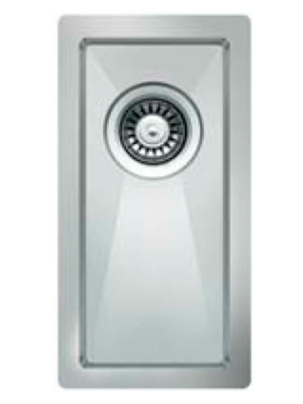 Изображение товара Кухонная мойка TopZero TNL 21х44 см из нержавеющей стали с полированной поверхностью
