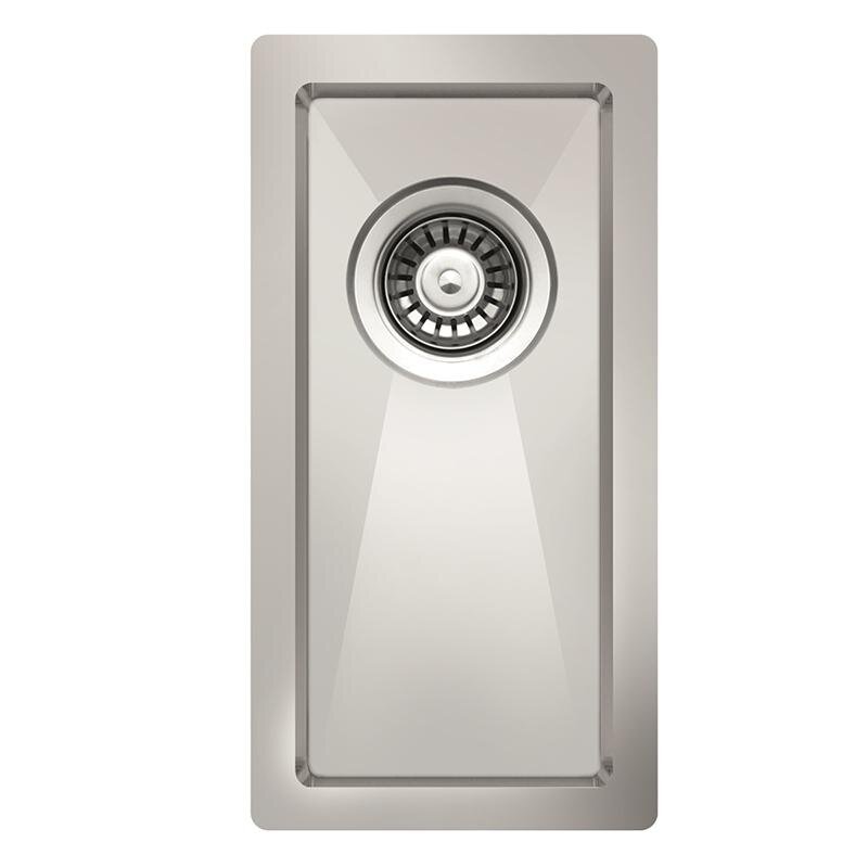 Изображение товара Кухонная мойка TopZero TNL 21х44 см из нержавеющей стали с полированной поверхностью