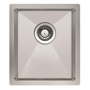 Изображение товара Кухонная мойка TopZero TNL 340 12K 38 х 44 см, хром