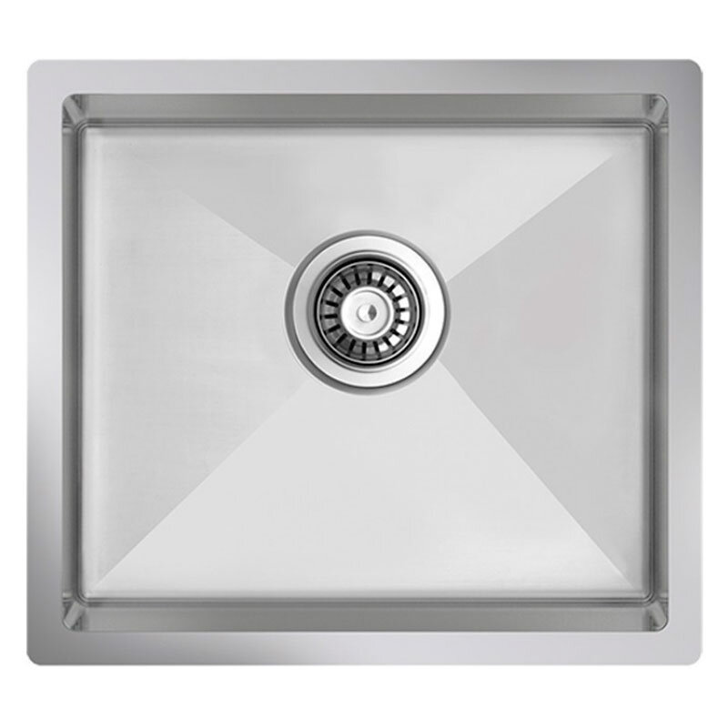 Изображение товара Кухонная мойка TopZero TNL 49х44 см из нержавеющей стали с полированным покрытием