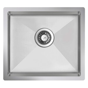 Изображение товара Кухонная мойка TopZero TNL 49х44 см из нержавеющей стали с полированным покрытием