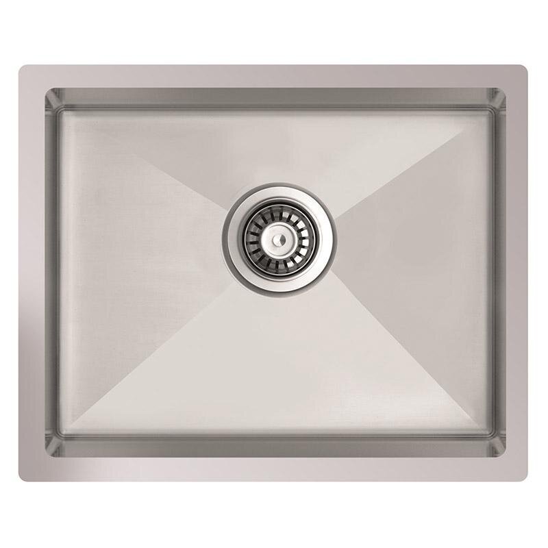 Изображение товара Кухонная мойка TopZero TNL 55х45 см из нержавеющей стали с полированной поверхностью