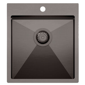 Изображение товара Кухонная мойка TopZero ColorX TNL450.505 Matt Titan 45х50 см, цвет: матовый титан