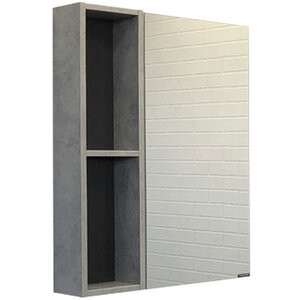 Изображение товара Зеркальный шкаф Comfortу Франкфурт 60 см без подсветки для ванной комнаты