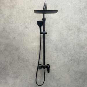 Изображение товара Душевая система Comforty, черный матовый, 00-00004536 (FF074R-CMT)