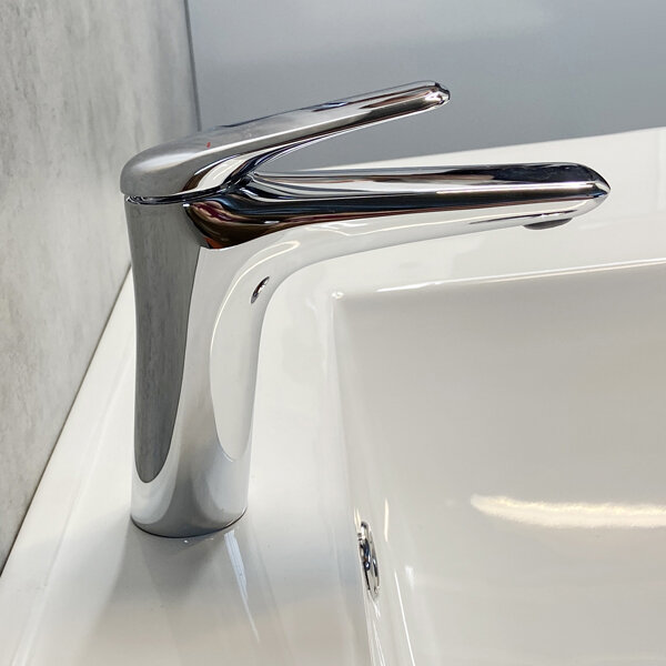 Изображение товара Смеситель Comforty для раковины хром фиксированный 13 см FC074A-CCT