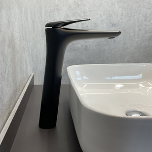 Изображение товара Смеситель Comforty, для раковины, черный матовый, 00-00004534 (FC074B-CMT)