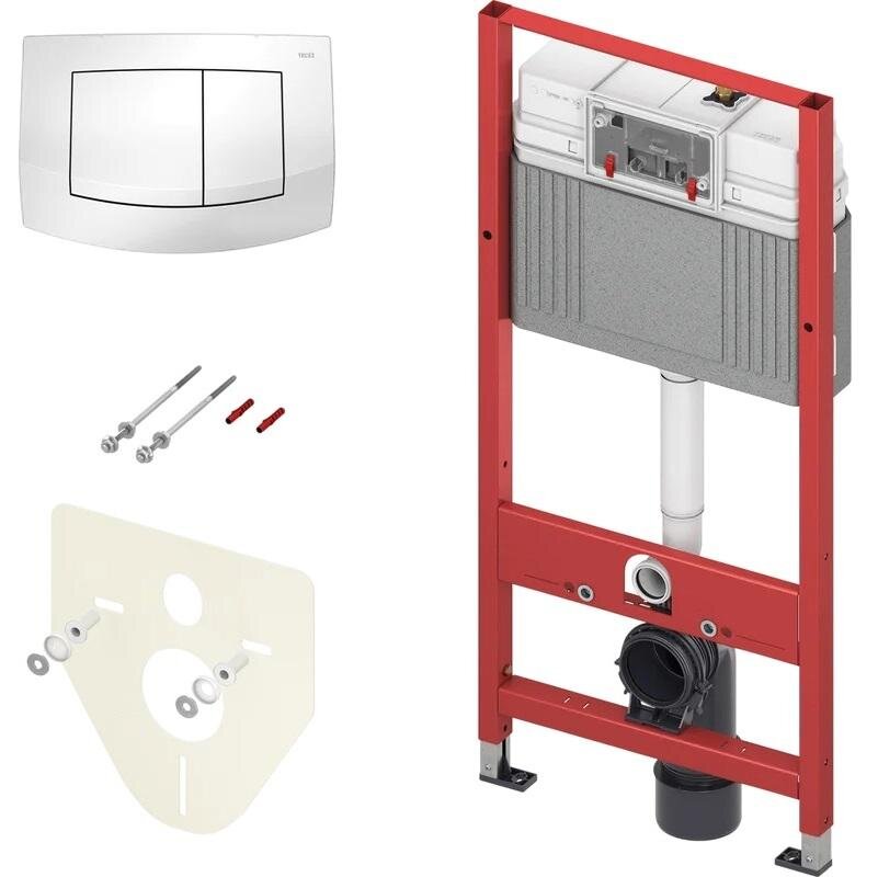 Изображение товара Инсталляция для унитаза TECE Base K440200 с кнопкой TECEambia белая