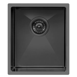 Изображение товара Кухонная мойка TopZero ColorX TNL 340 Titan 38х44 см, цвет: титан