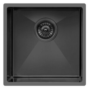 Изображение товара Кухонная мойка TopZero ColorX TNL 400 Titan 44х44 см из нержавеющей стали