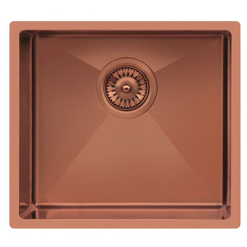 Изображение товара Кухонная мойка TopZero ColorX TNL 450 медь из нержавеющей стали 49х44 см