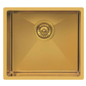 Изображение товара Кухонная мойка TopZero ColorX TNL 450 Gold 49х44 см из нержавеющей стали