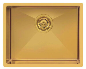 Изображение товара Кухонная мойка TopZero ColorX TNL 500 Gold 55х45 см, встраиваемая