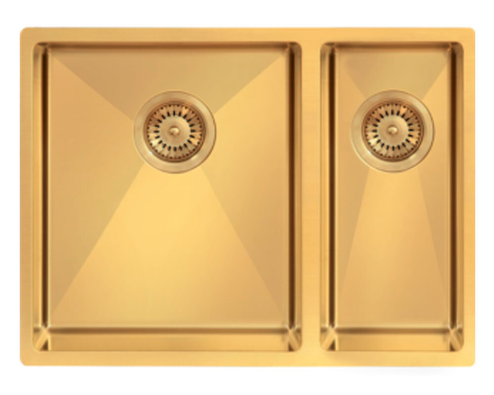 Изображение товара Кухонная мойка TopZero ColorX TNL340.70.30 Gold 56х43 см нержавеющая сталь