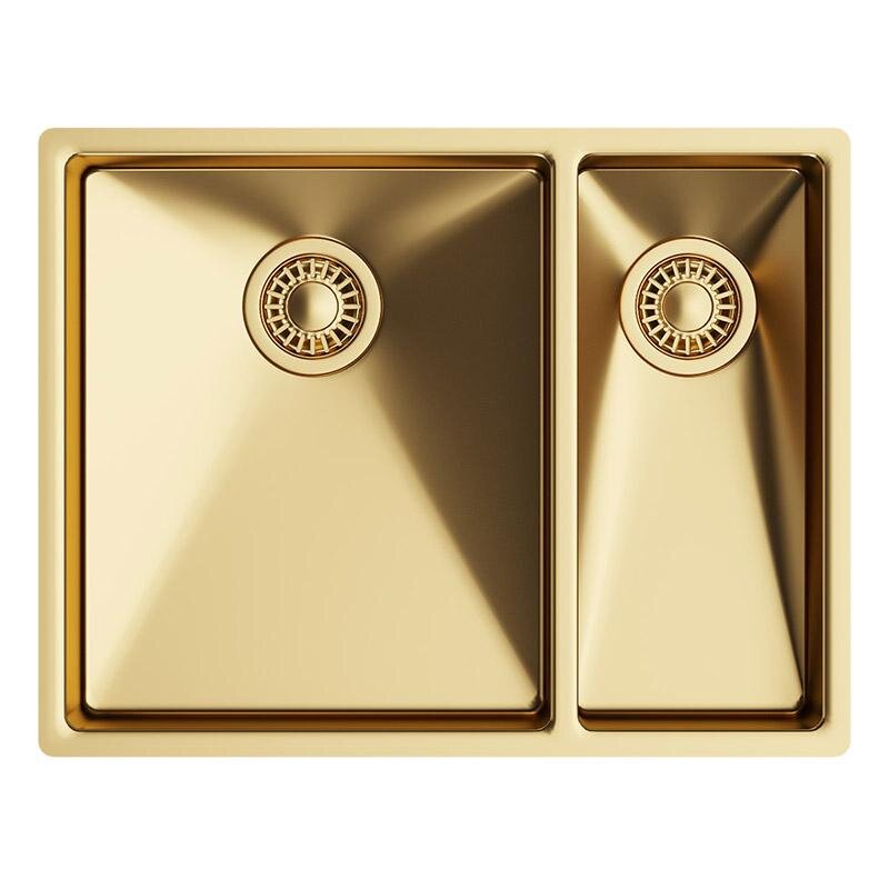 Изображение товара Кухонная мойка TopZero ColorX TNL340.70.30 Gold 56 х 43 см, с PVD покрытием, золото