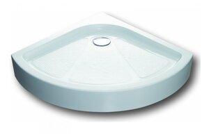 Изображение товара Поддон душевой Bravat Type-R2 P10 100 x 100 см, четверть круга, белый