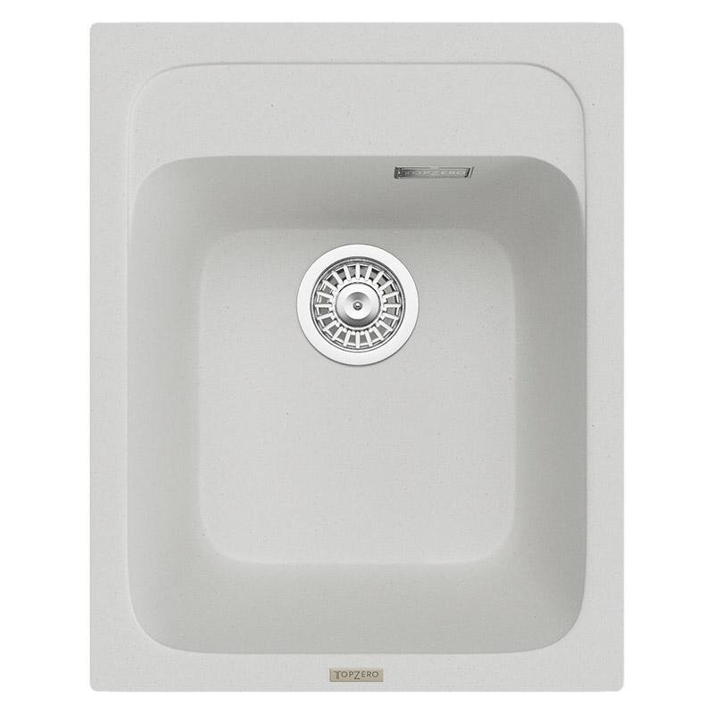 Изображение товара Кухонная мойка TopZero Bonnie Bonnie 400.500-07 Ice 40 х 50 см, белая