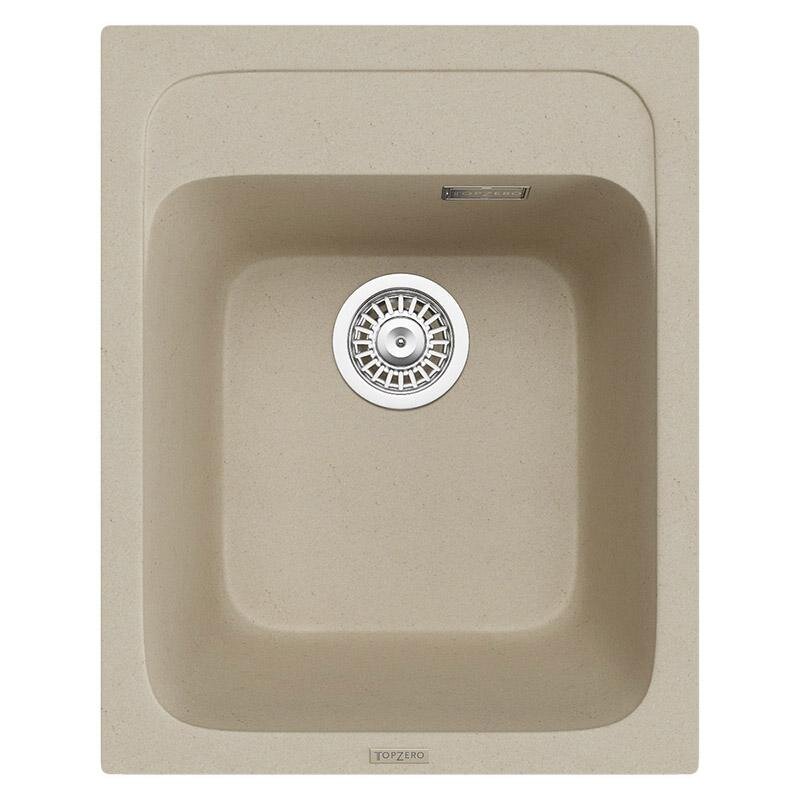 Изображение товара Кухонная мойка TopZero Jasmine Bonnie 400.500-08 40 х 50 см, песочная