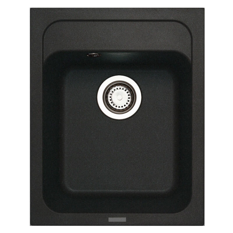 Изображение товара Кухонная мойка TopZero Bonnie Cosmos 40x50 см черная из искусственного гранита