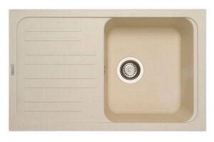 Изображение товара Кухонная мойка TopZero Sophia Jasmine 74х46 см песочная из нержавеющей стали