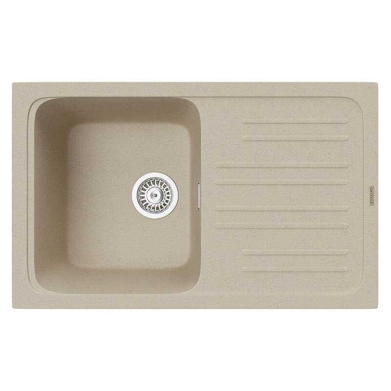 Изображение товара Кухонная мойка TopZero Sophia Jasmine 74х46 см песочная из нержавеющей стали
