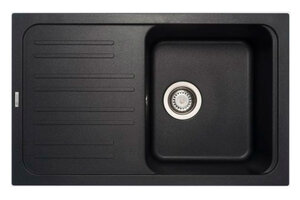 Изображение товара Кухонная мойка TopZero Sophia Cosmos 74х46 см черный матовый
