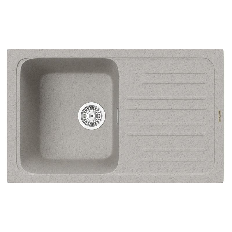 Изображение товара TopZero Sophia 740. 460-47 - 74x46 см, серый, угловая/врезная мойка