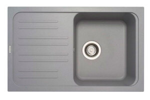Изображение товара Кухонная мойка TopZero Sophia Titan 74х46 см, цвет: титан