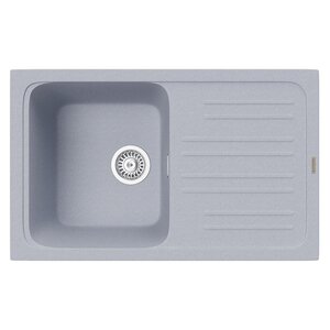 Изображение товара Кухонная мойка TopZero Sophia Titan 74х46 см, цвет: титан
